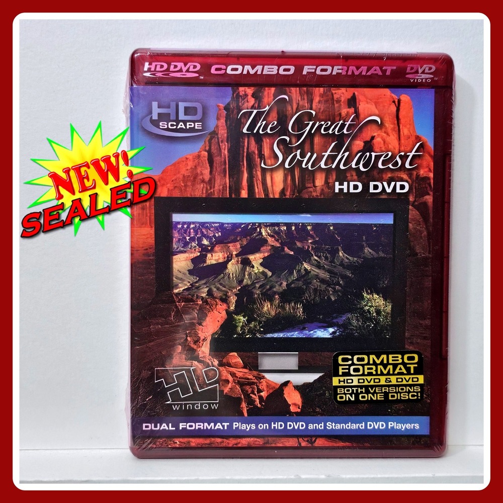 HD Scape The Great Southwest HD DVD DVD Dual Format New‎ Sealed Nature Scenic